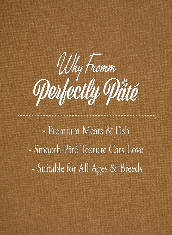 Fromm Perfectly Pâté Turkey Pate Cat Food - Premium Wet Cat Food - Turkey Recipe - Case of (12) 5.5 oz Cans - Image 5